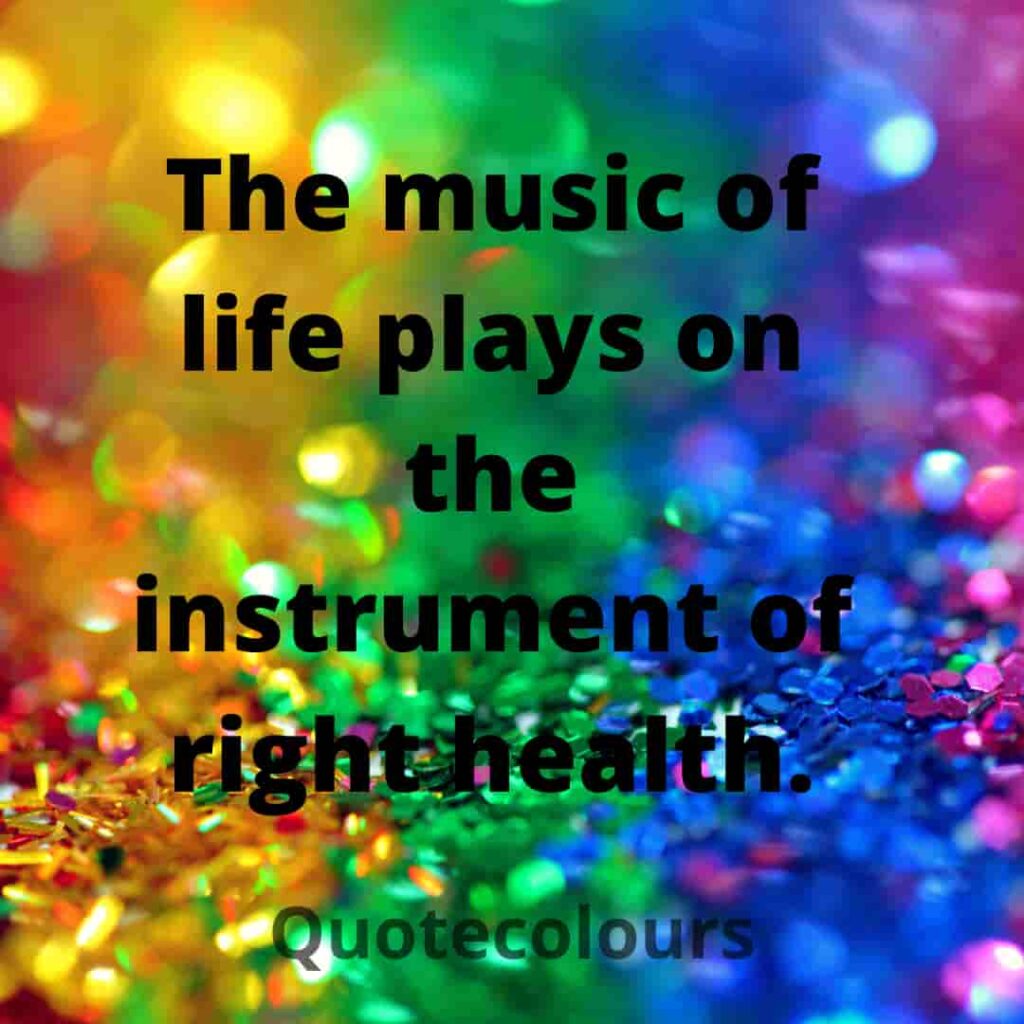 the music of life plays motivational quotes for life